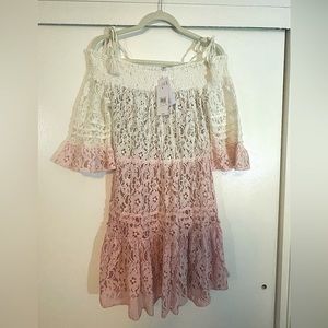 Guess off the shoulder Nassi dress